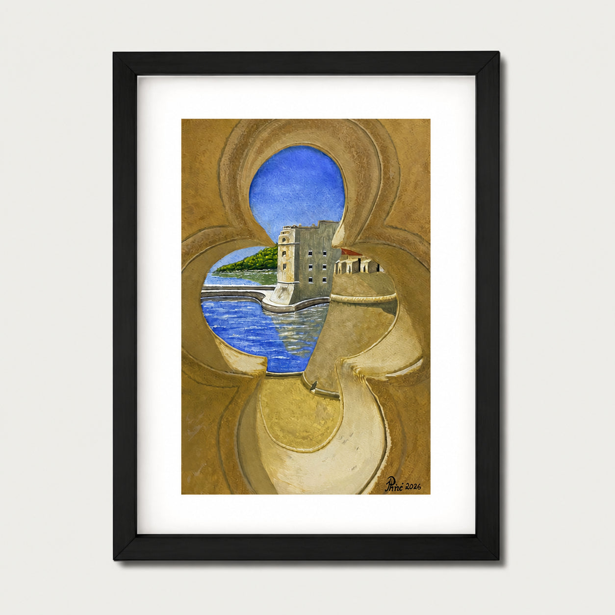 One of a Kind Original Painting "At the Break"