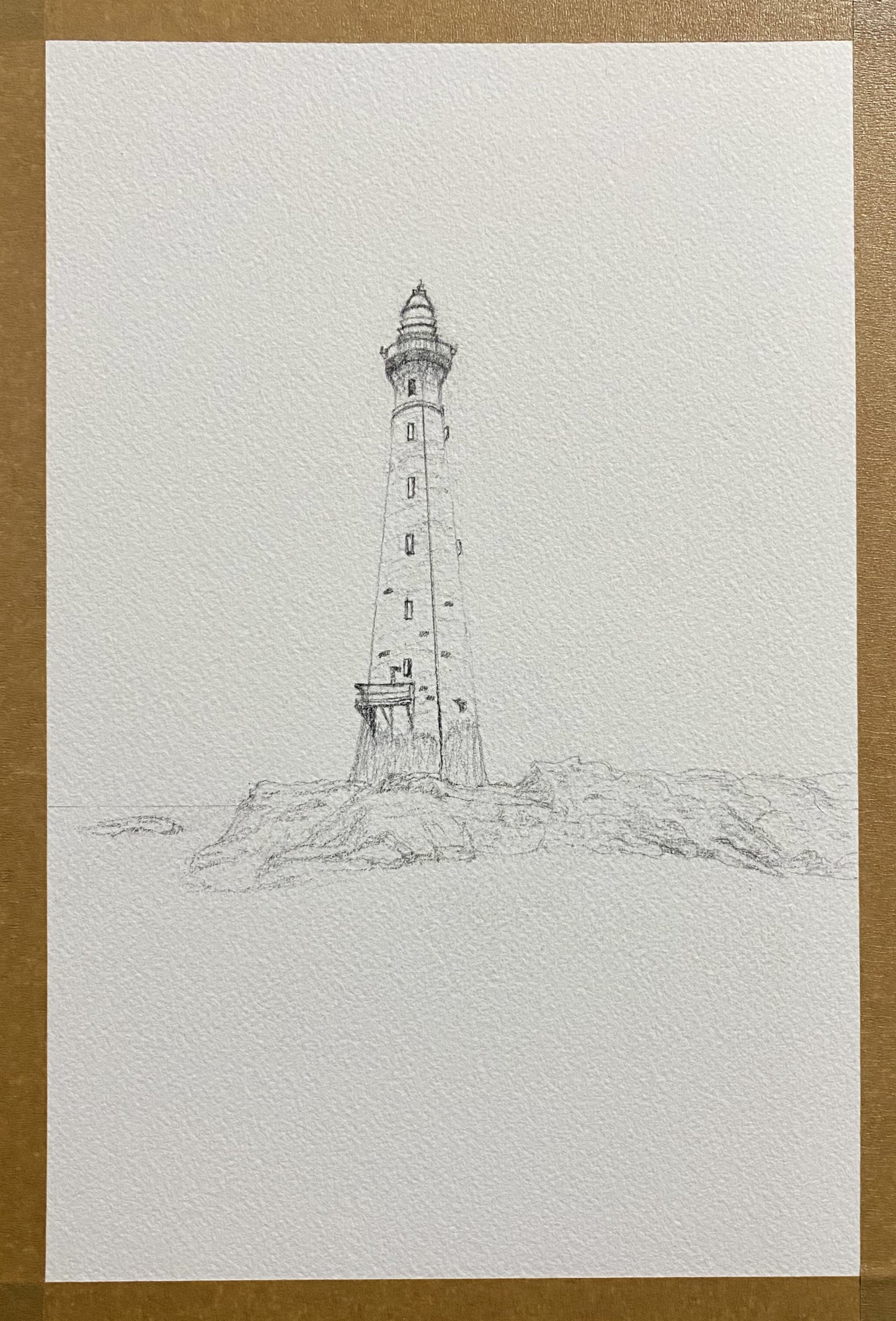 Einzigartiges Originalgemälde "Der Leuchtturm"